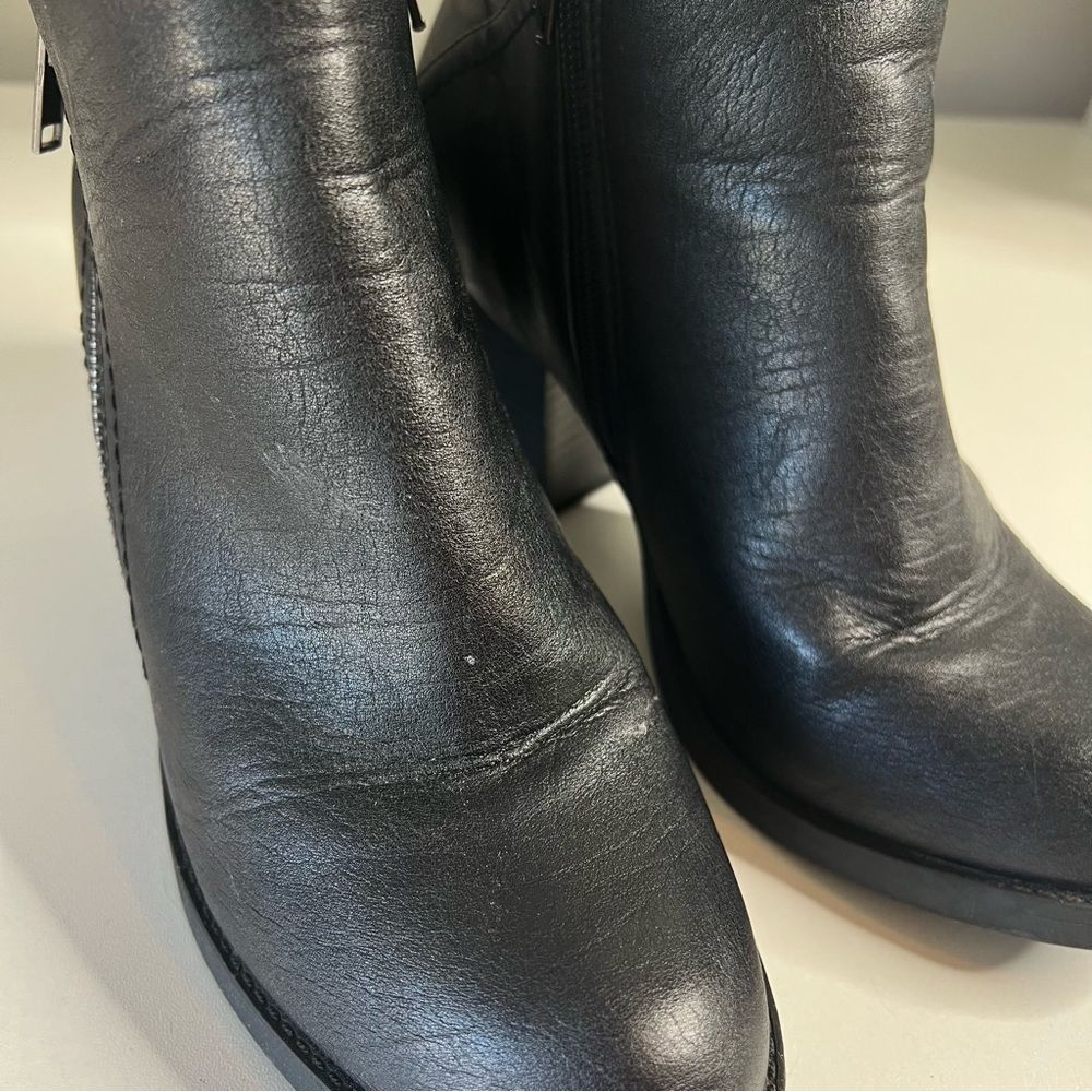 Rampage Black Heeled Booties - Picture 5 of 7